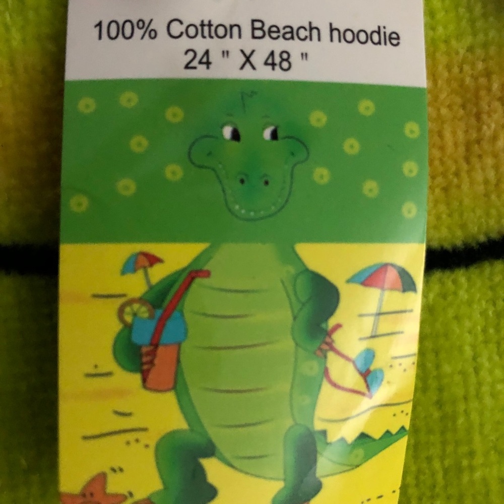Kids beach hoodie